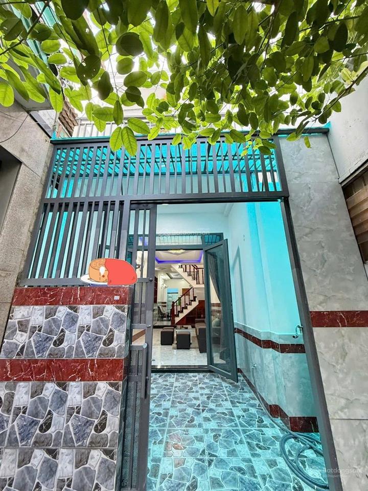 Bán nhà 3,4m x 16m 2 tầng đường đông bắc gần bệnh viện q12, phần mềm quang trung giá chỉ 3,85 tỷ