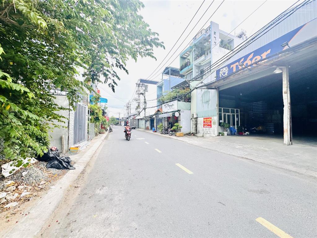 Bán lô đất đẹp 4.3m x 22.5m cn 102.2m2 mặt tiền đường tân chánh hiệp 7 với nguyễn ảnh thủ q12