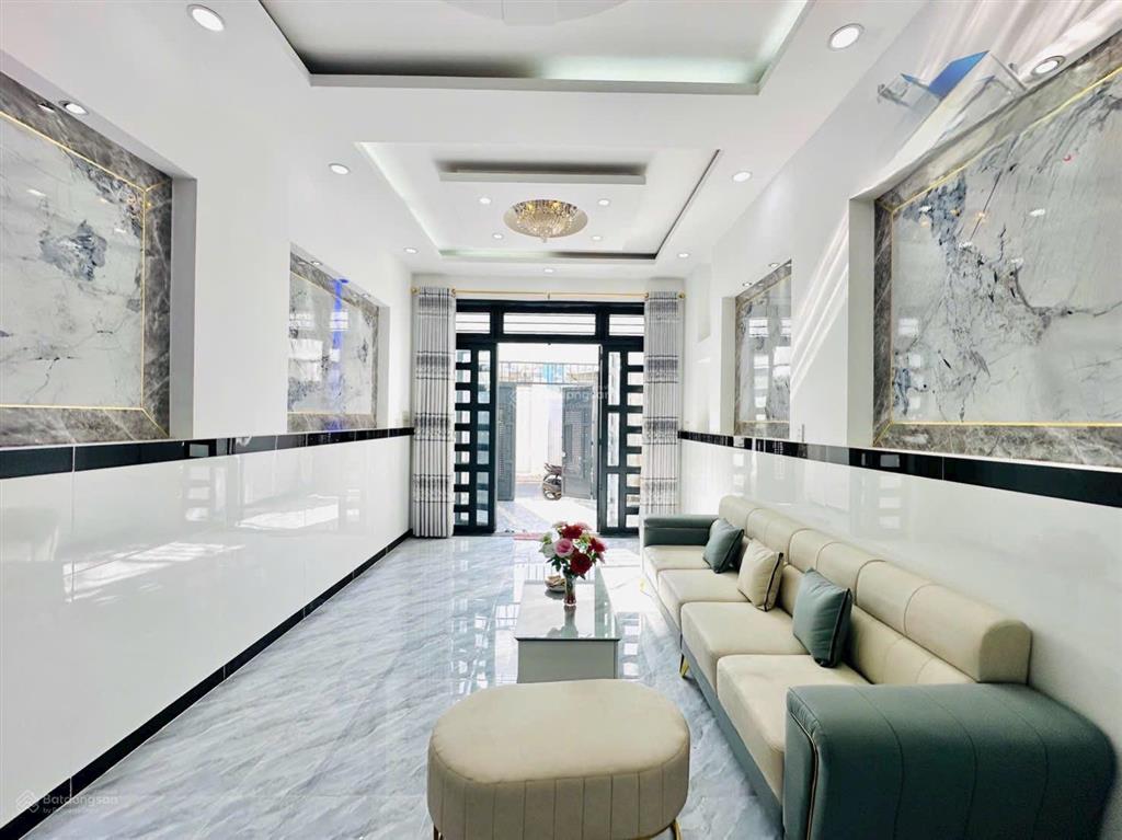 Bán nhà 4m x 19m 3 tầng hẻm thông xe hơi đường nguyễn thị búp p. trung mỹ tây ngay hiệp thành city