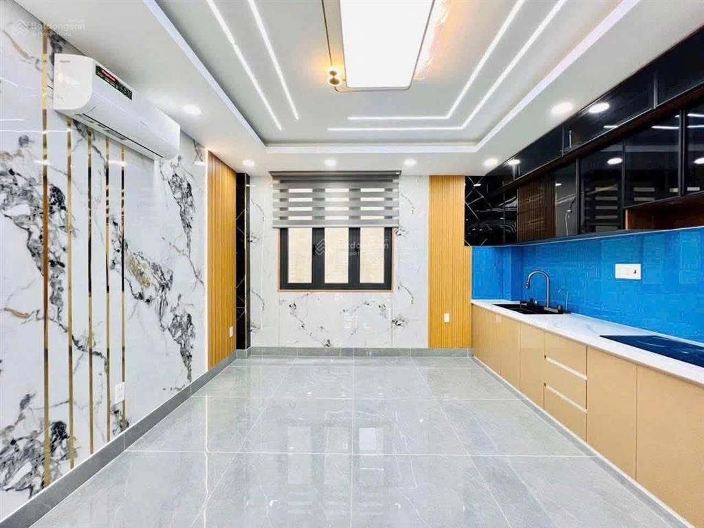 Bán nhà 4.1m x 13.08m xây mới 4.5 tầng full nội thất hẻm 8m thông kdc đồng bộ đường nguyễn ảnh thủ