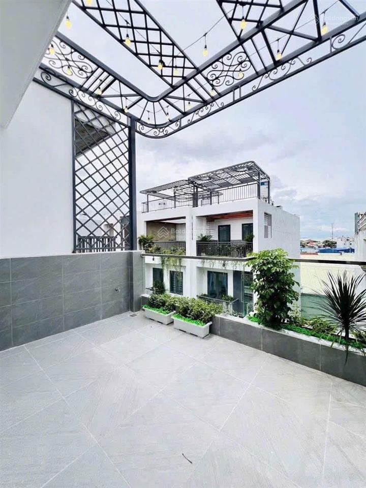 Bán nhà 4.1m x 13.08m xây mới 4.5 tầng full nội thất hẻm 8m thông kdc đồng bộ đường nguyễn ảnh thủ