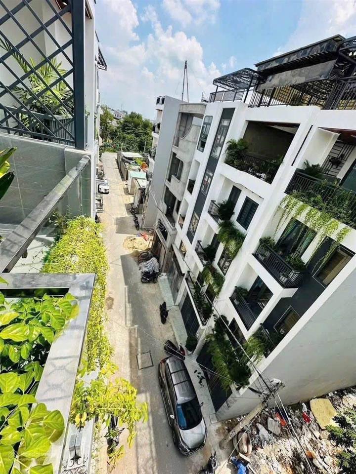 Bán nhà 4.1m x 13.08m xây mới 4.5 tầng full nội thất hẻm 8m thông kdc đồng bộ đường nguyễn ảnh thủ