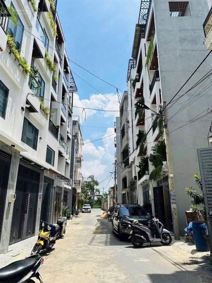 Bán nhà 4.1m x 13.08m xây mới 4.5 tầng full nội thất hẻm 8m thông kdc đồng bộ đường nguyễn ảnh thủ