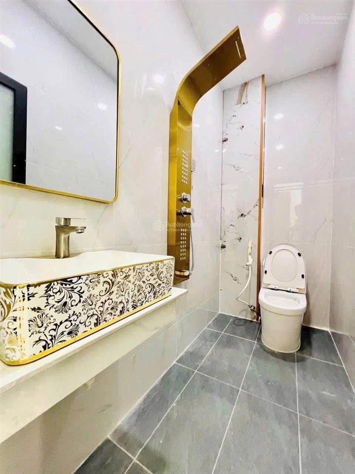 Bán nhà 4.1m x 13.08m xây mới 4.5 tầng full nội thất hẻm 8m thông kdc đồng bộ đường nguyễn ảnh thủ