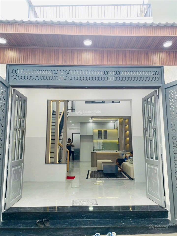 Bán nhà 4,6m x 13m có sân để xe hẻm xe hơi 1/ ngắn đường nguyễn thị kiểu p. tân thới hiệp q12