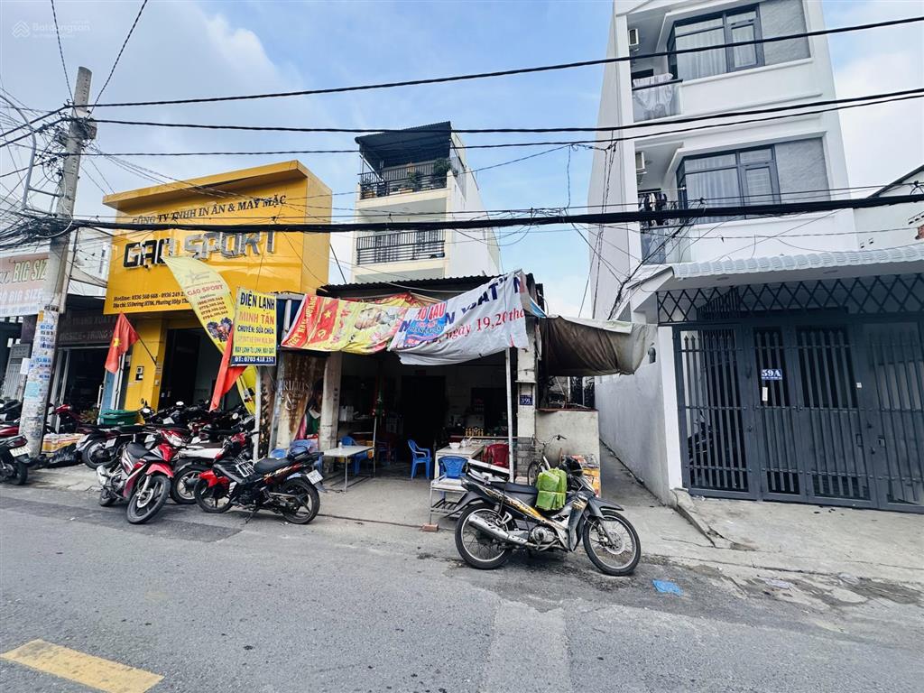 Bán nhà 5,2m x 20m cn 100,2m2 mặt tiền đường hiệp thành 6 ngay chợ hiệp thành phù hợp kd, mở cty