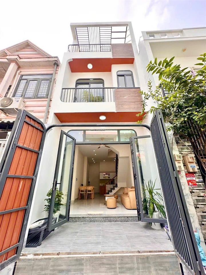 Bán gấp nhà 4m x 12m xây mới 3 tầng full nội thất đường tân thới hiệp 15  dương thị mười q12