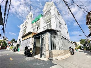 Bán nhà đẹp 4m x 14m 3 tầng góc 2 mặt tiền hẻm nhựa 5m đường lâm thị hố gần hiệp thành city quận 12