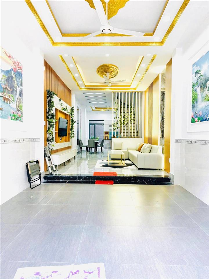 Giảm 600tr bán gấp nhà 4m x 19m 4 tầng 6pn 7wc mặt tiền đường tân thới hiệp 09 ngay tòa án quận 12
