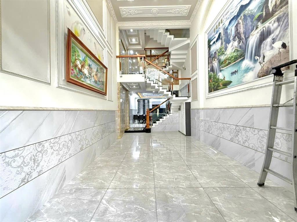 Nhà phố 4m x 15,5m xây 4.5 tầng hẻm nhựa 12m
khu đồng bộ đường hiệp thành 13, hiệp thành. q12