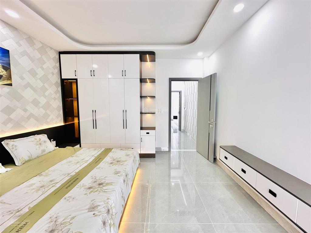 Giảm 800 triệu, bán cặp nhà 4,2m x 20m xây mới 4.5 tầng có ô chờ thang máy hẻm thông thạnh xuân 25