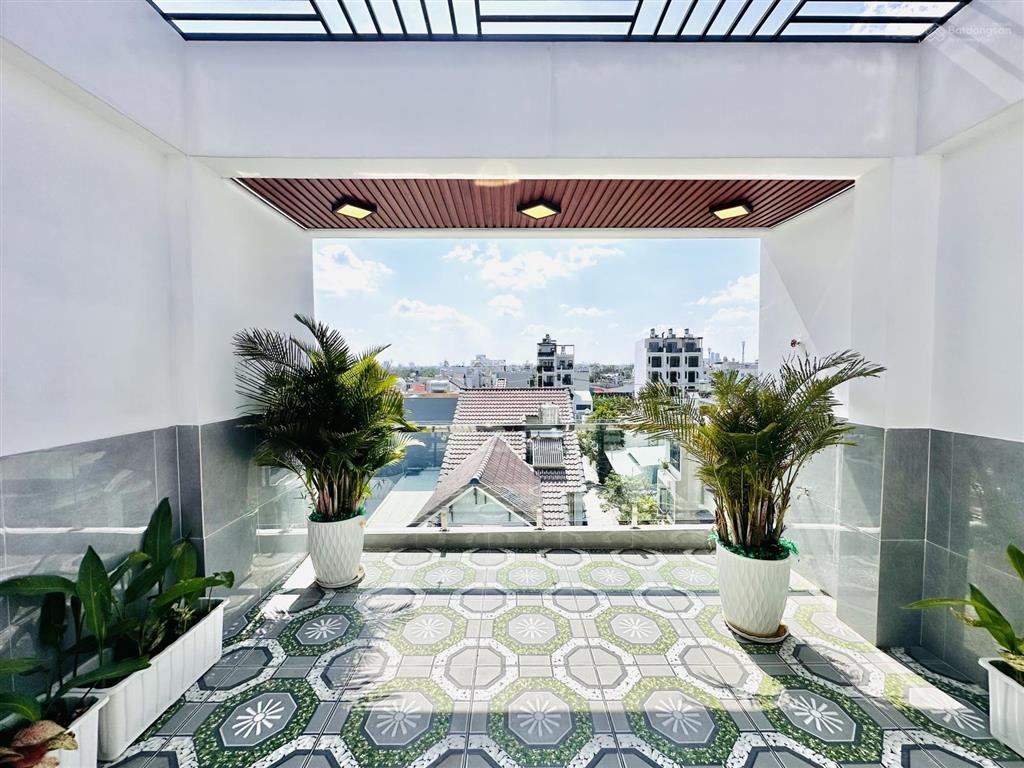 Giảm 800 triệu, bán cặp nhà 4,2m x 20m xây mới 4.5 tầng có ô chờ thang máy hẻm thông thạnh xuân 25
