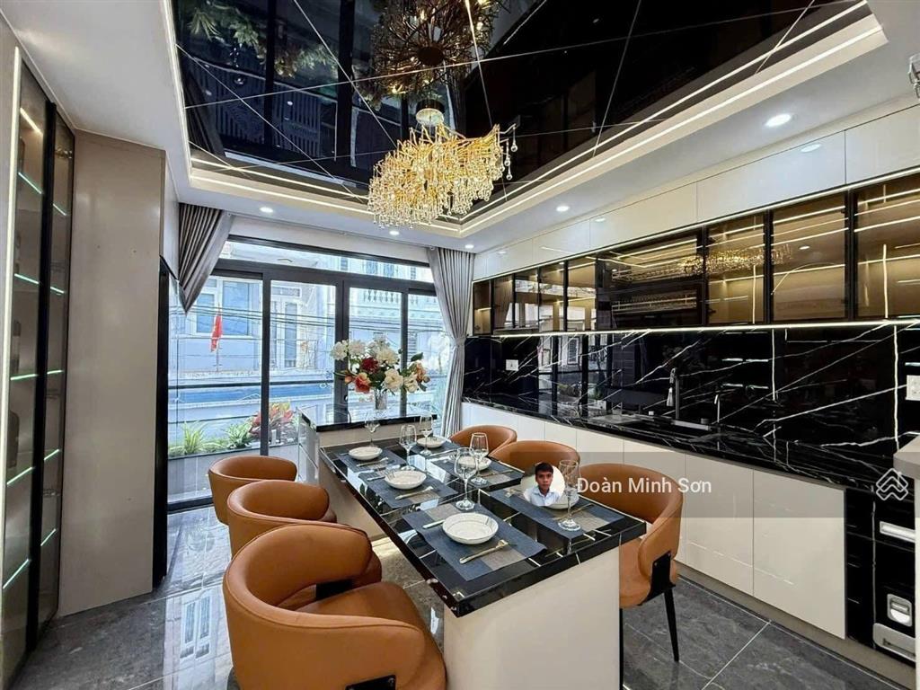 Hạ giá 900 triệu, nhà 4m x 14m xây mới 4.5 tầng full nội thất 1/ ngắn đường nguyễn thị kiểu q12