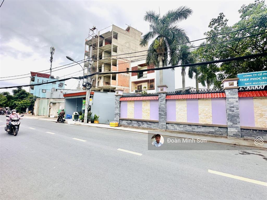Bán đất 4.6m x 28m mặt tiền đường 25m ngay công viên phần mềm quang trung giáp ranh quận gò vấp