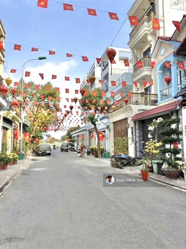 Bán nhà 5mx18m 1 hầm 3 tầng mặt tiền kdc hiệp thành city đường nguyễn thị búp p. tân chánh hiệp q12