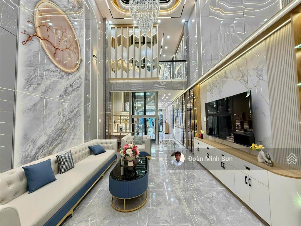 Giảm 450tr bán nhà phố 4m x 19m xây mới 5 tầng có thang máy mặt tiền đường thới an 12 giá 8,45 tỷ