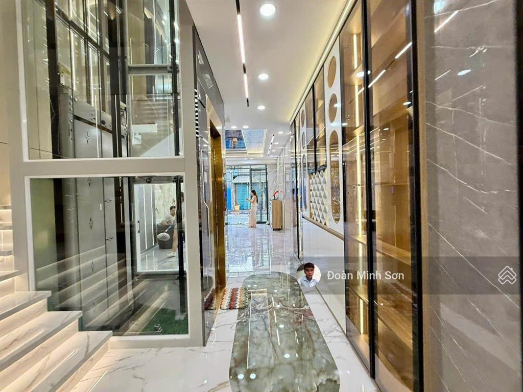 Giảm 450tr bán nhà phố 4m x 19m xây mới 5 tầng có thang máy mặt tiền đường thới an 12 giá 8,45 tỷ
