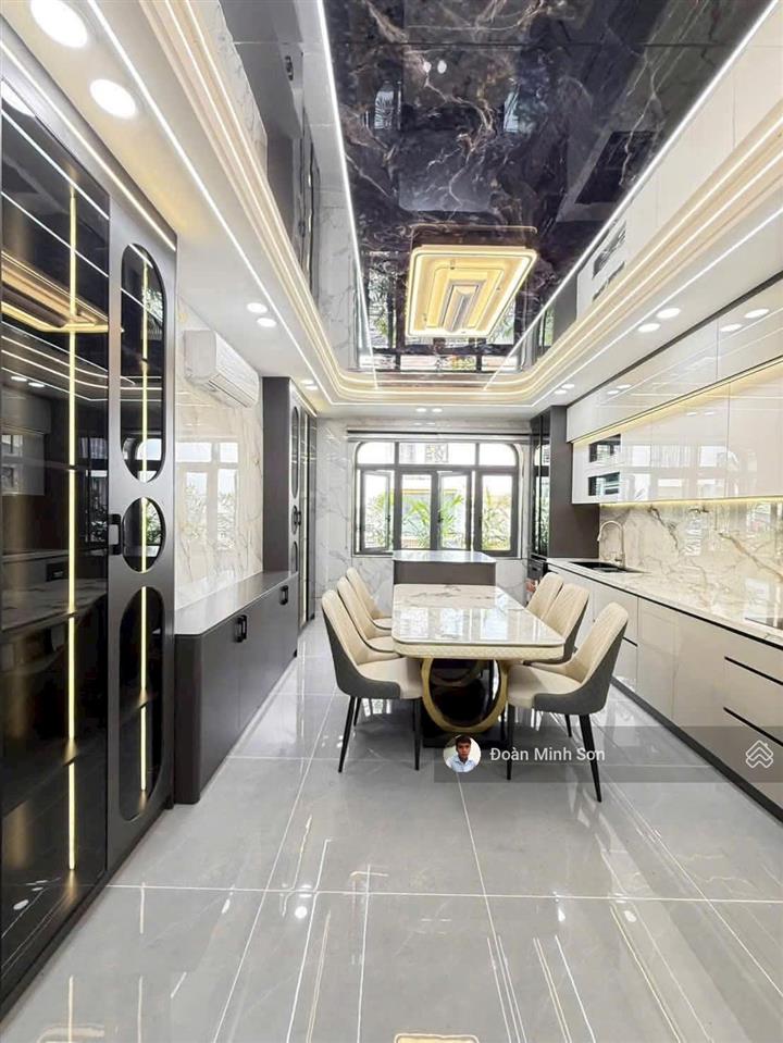 Bán nhà 4m x 28m xây 5.5 tầng có thang máy 6 cửa xịn mặt tiền đường thạnh xuân 22 p. thới an q12