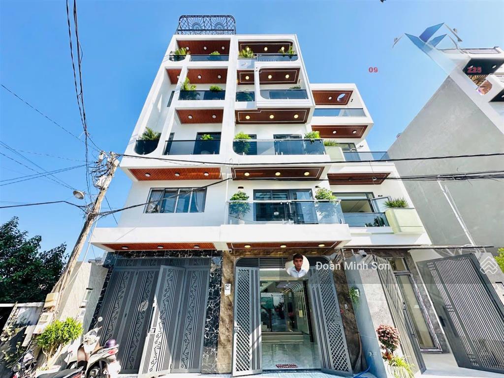 Hạ giá cặp nhà 4m x 20m xây 4.5 tầng có thang máy hẻm 10m đường trần thị năm, p. tân chánh hiệp q12