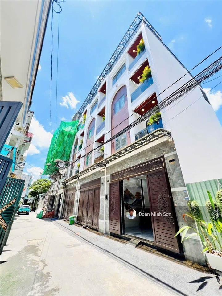 Giảm 500 triệu, nhà phố 5m x 13m 4 tầng hẻm nhựa đường nguyễn thị kiểu p. tân thới hiệp q12