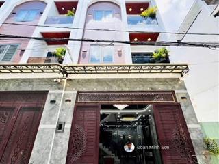 Giảm 500 triệu, nhà phố 5m x 13m 4 tầng hẻm nhựa đường nguyễn thị kiểu p. tân thới hiệp q12