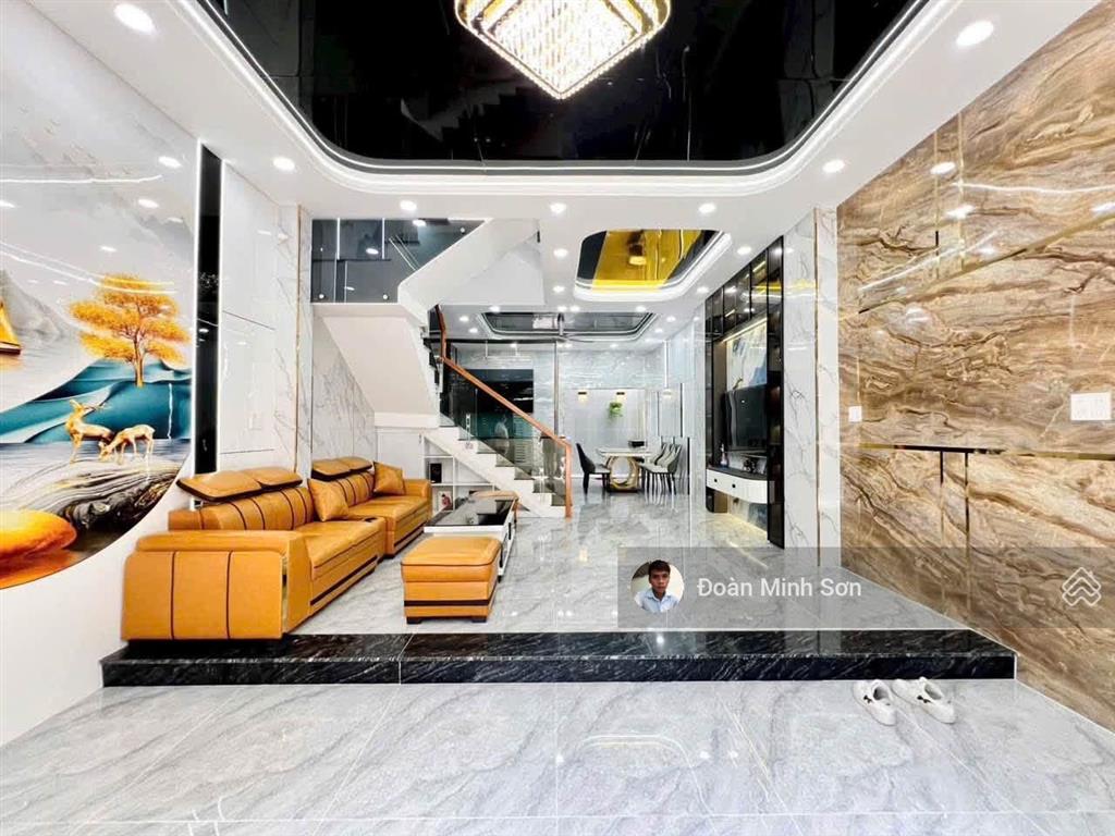Giảm 500 triệu, nhà phố 5m x 13m 4 tầng hẻm nhựa đường nguyễn thị kiểu p. tân thới hiệp q12