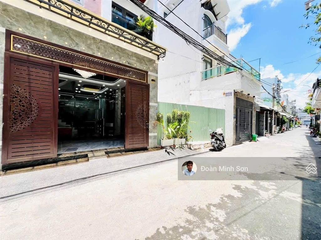 Giảm 500 triệu, nhà phố 5m x 13m 4 tầng hẻm nhựa đường nguyễn thị kiểu p. tân thới hiệp q12