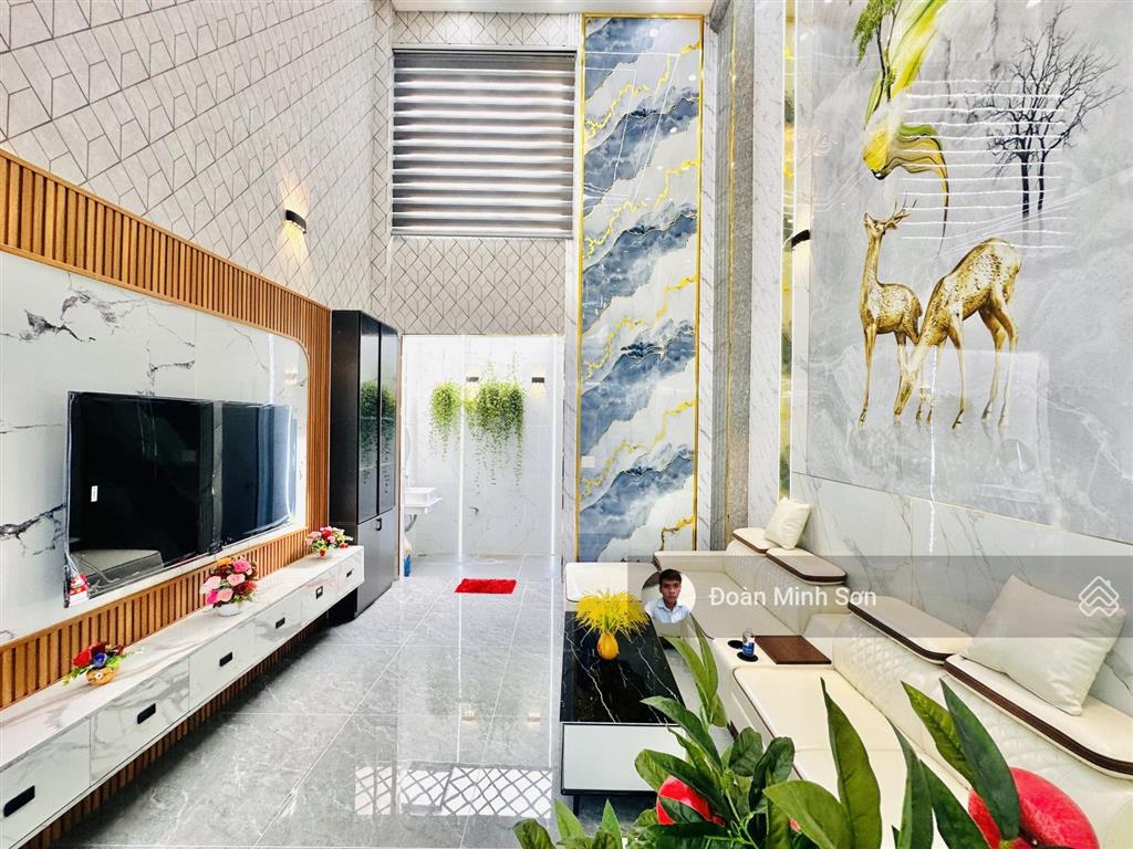 Giảm 500 triệu nhà phố 4m x 14m xây 4.5 tầng full nội thất hẻm 12m vỉa hè 2 bên đường lê văn khương