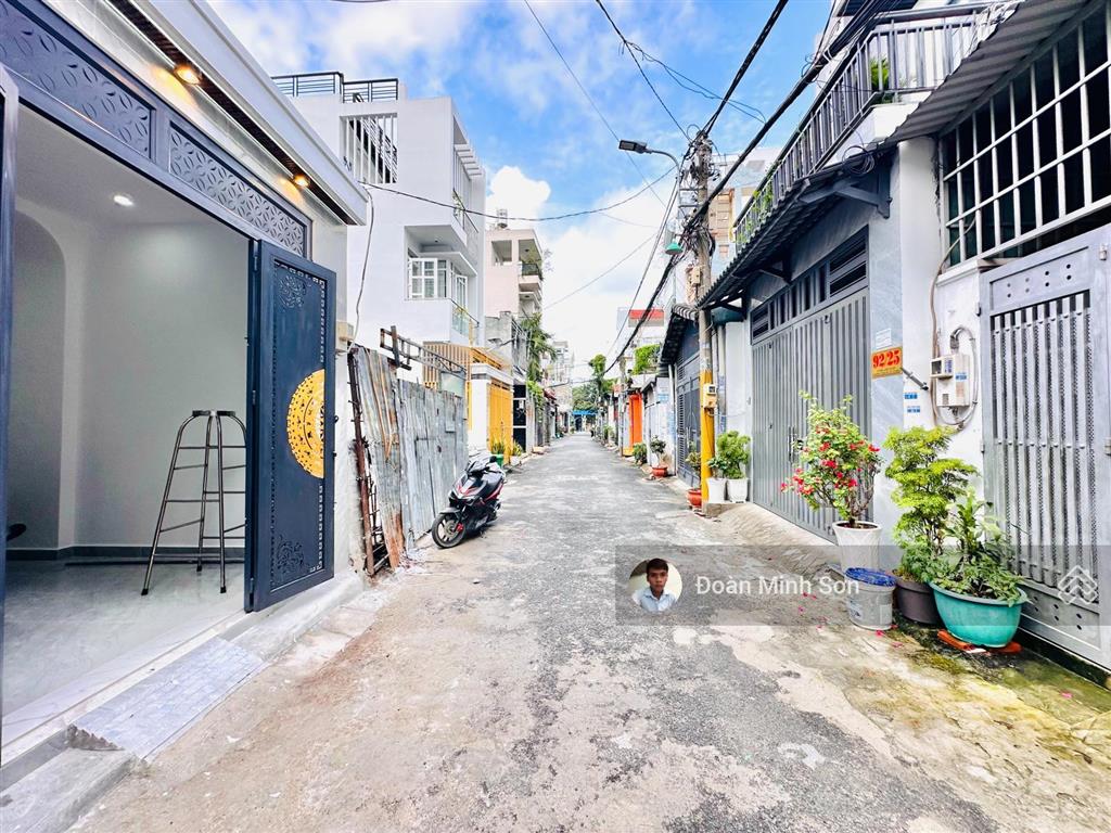 Bán nhà đẹp 4m x 17m  3 tầng, hẻm nhựa 6m.
1/ ngắn lâm thị hố. p. tân chánh hiệp. q12