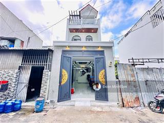 Bán nhà đẹp 4m x 17m  3 tầng, hẻm nhựa 6m.
1/ ngắn lâm thị hố. p. tân chánh hiệp. q12