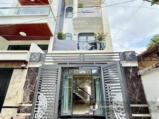 Giảm 750 triệu, nhà phố 4m x 18m xây 4 tầng vị trí đẹp đường nguyễn thị đặng, p. tân thới hiệp, q12