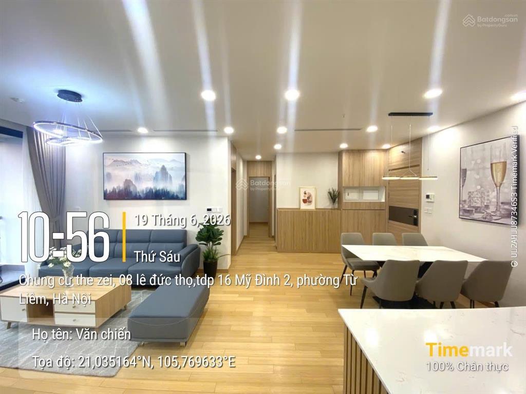 Cho thuê căn hộ 2pn đầy đủ tiện nghi tại the zei mỹ đình, chỉ 18 triệu vnd, 89 m2