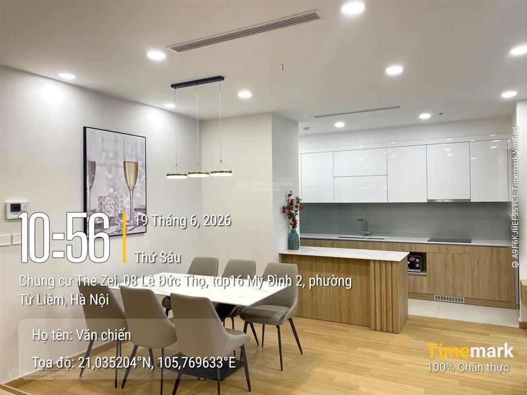 Cho thuê căn hộ 2pn đầy đủ tiện nghi tại the zei mỹ đình, chỉ 18 triệu vnd, 89 m2