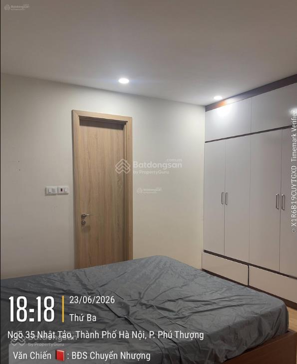 Cho thuê ch 2pn, 80m2 giá 11tr/tháng tại tây hồ riverview, ban công view sông hồng