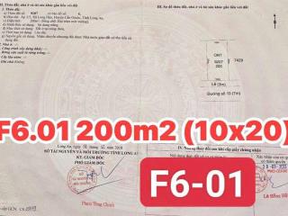 Bán nền biệt thự view sông, view công viên vô cùng khan hiếm dt 200m2 (10x20) giá 6 tỷ 200 tr