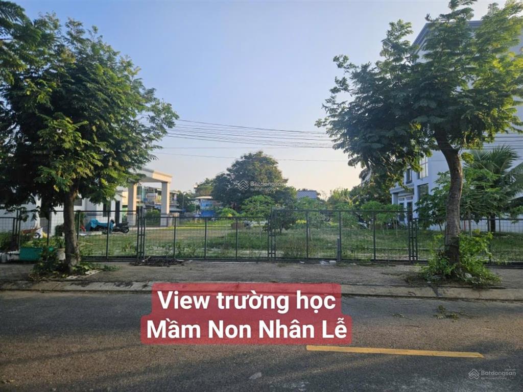 Bán đất nền "mặt tiền view trường học nhân lễ" đường n2(12m) giá 2 ty 600tr. dt 90m2(5x18)