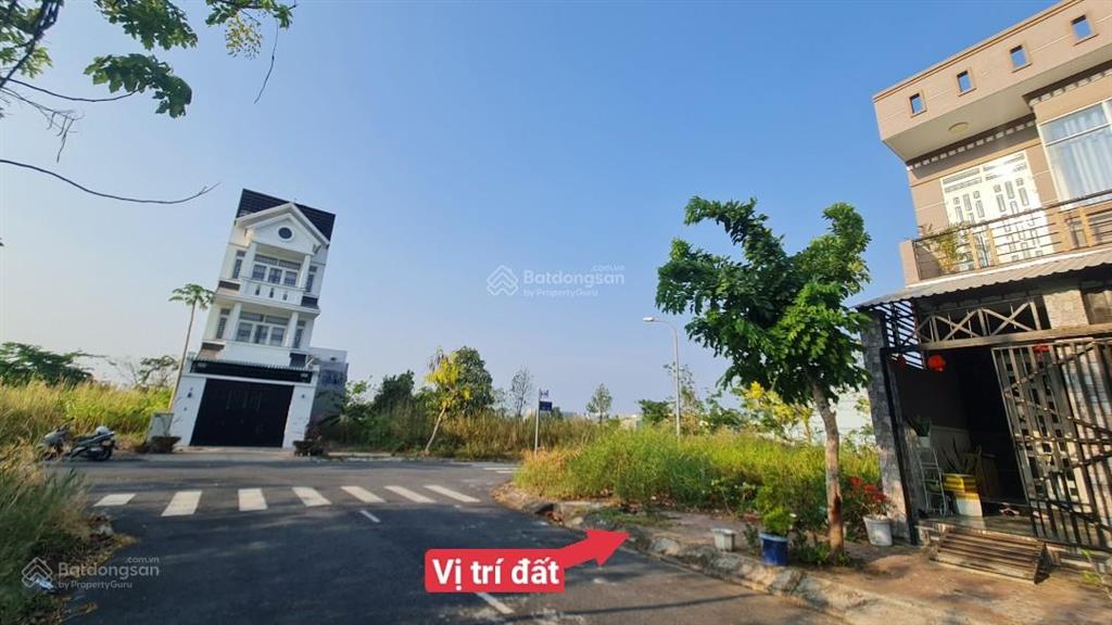 Bán đất nền đối diện ngay công viên giá 1 ty 960 tr. 90m2 (4,5x20) kdc thái sơn long hậu cần giuộc