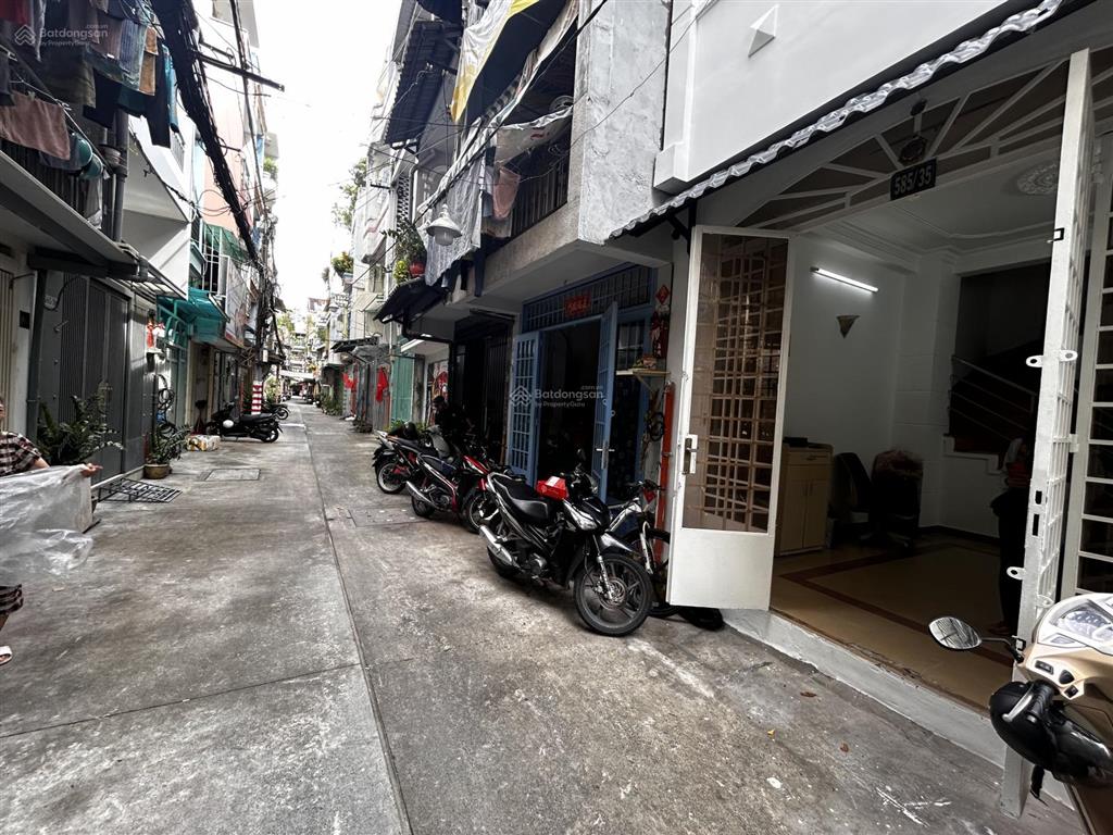 Cho thuê nhà hẻm 585 nguyễn đình chiểu. 15tr/th