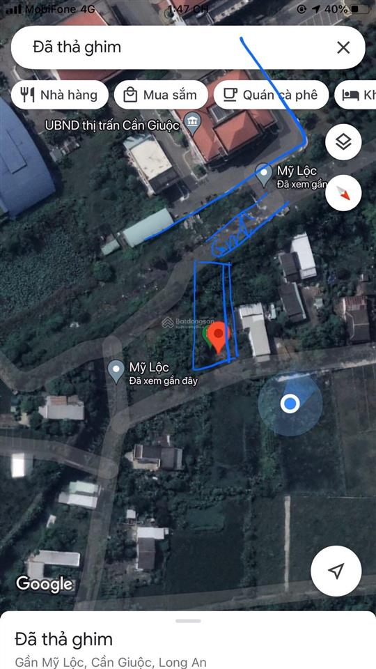 Gần 500m2 full thổ cư tt cần giuộc. giá 2,9tỷ