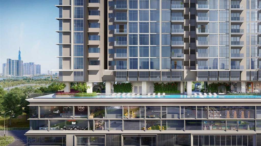 Cần cho thuê shophouse toà crest metropole thủ thiêm