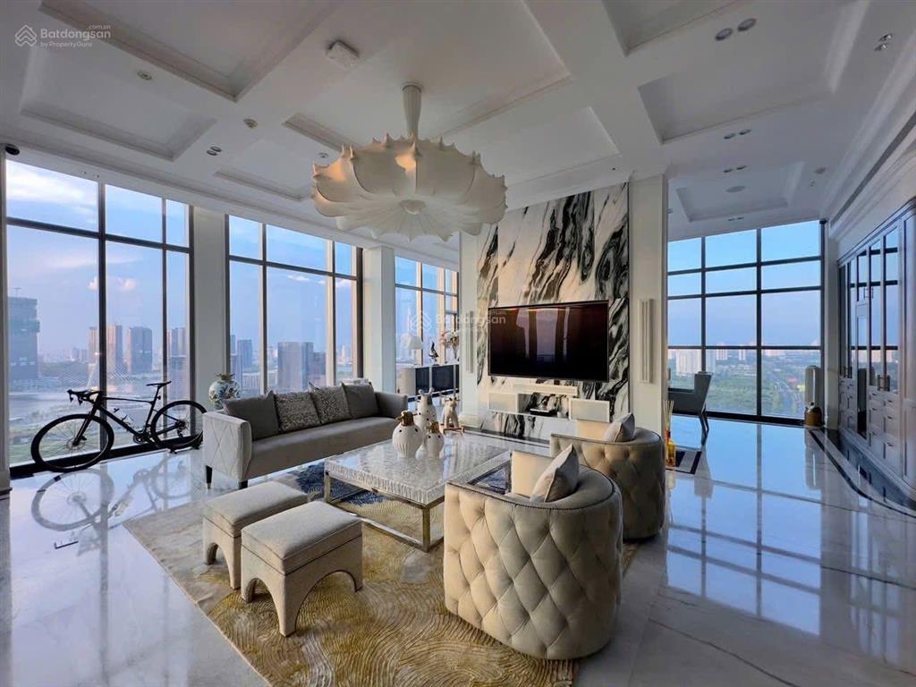 Penthouse empire city, 376m2, đầy đủ nội thất cao cấp cần bán