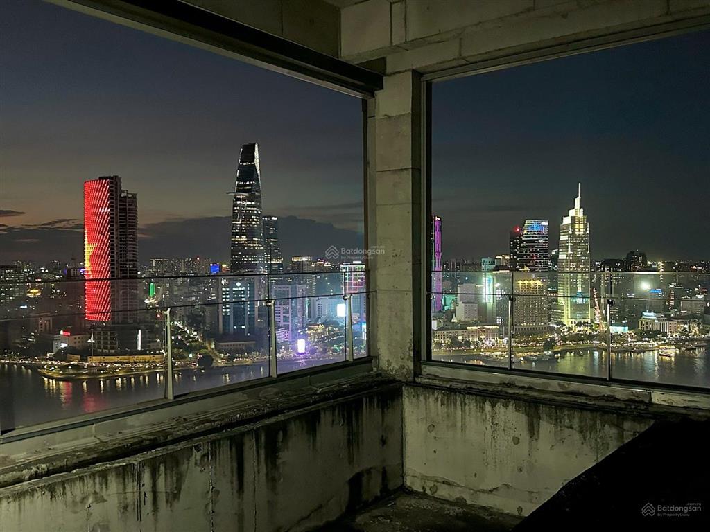 Cần bán penthouse empire city, 376m2, nhà thô, trực diện sông sài gòn, view toàn bộ quận 1 &4