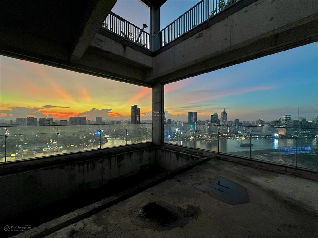 Cần bán penthouse empire city, 376m2, nhà thô, trực diện sông sài gòn, view toàn bộ quận 1 &4