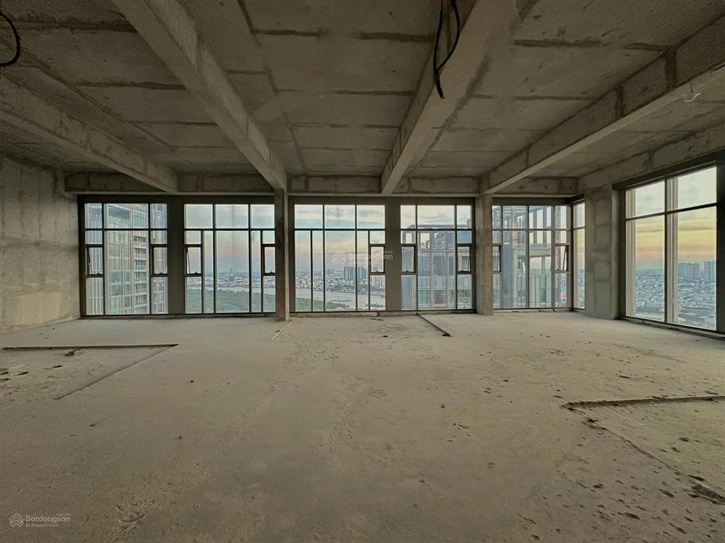 Cần bán penthouse empire city, 376m2, nhà thô, trực diện sông sài gòn, view toàn bộ quận 1 &4