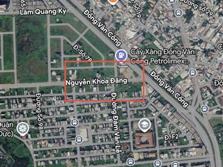 Cần bán đất mặt tiền đường nguyễn khoa đăng, phường thạnh mỹ lợi, 220m2