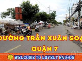 Bán gấp đất mặt tiền trần xuân soạn, phường tân hưng, 539m2, giá chỉ 90 tỷ