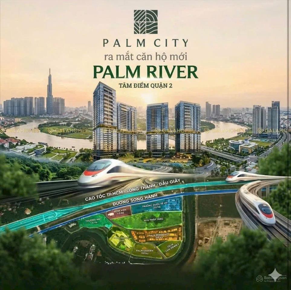 Booking palm river  palm city nam rạch chiếc  căn hộ cao cấp compound ven sông