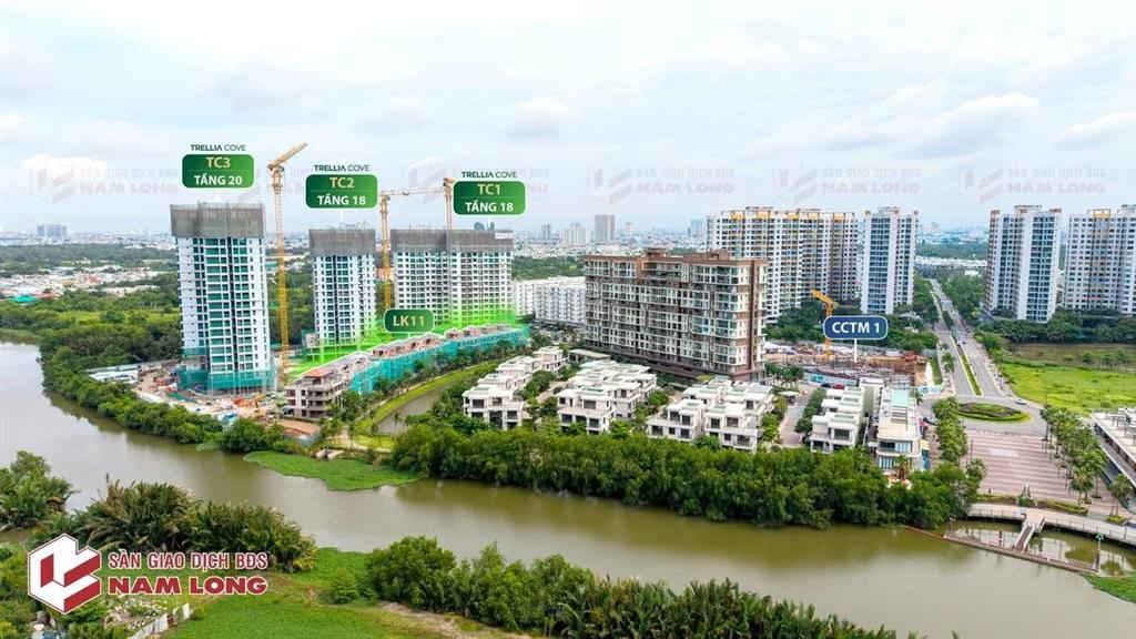 Mizuki park 2pn77m2 sổ hồng, view sông, trả trước chỉ 10%~520 triệu kí hđ trực tiếp cđt nam long