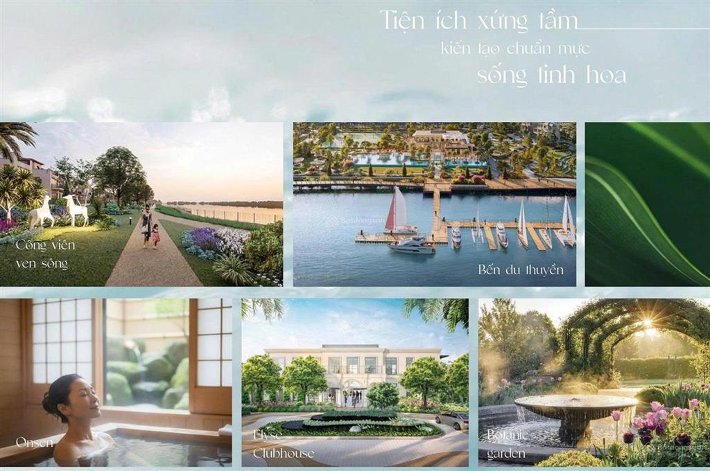 Suất ngoại giao  mặt tiền sông sài gòn  biệt thự đơn lập elyse island, dt 20x22.5m, chỉ 59.5tỷ