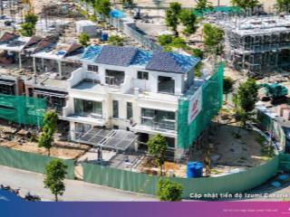 Chỉ 7,8tỷ/nhà phố có gara ô tô, vườn riêng 35m2, izumi city. dt 6x19. trả trước 10% chỉ 780 triệu.